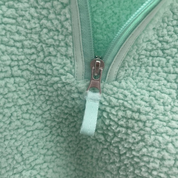 Dick’s Sporting Goods Frosted Mint 1/2-Zip Sherpa (OH) - Picture 3 of 7